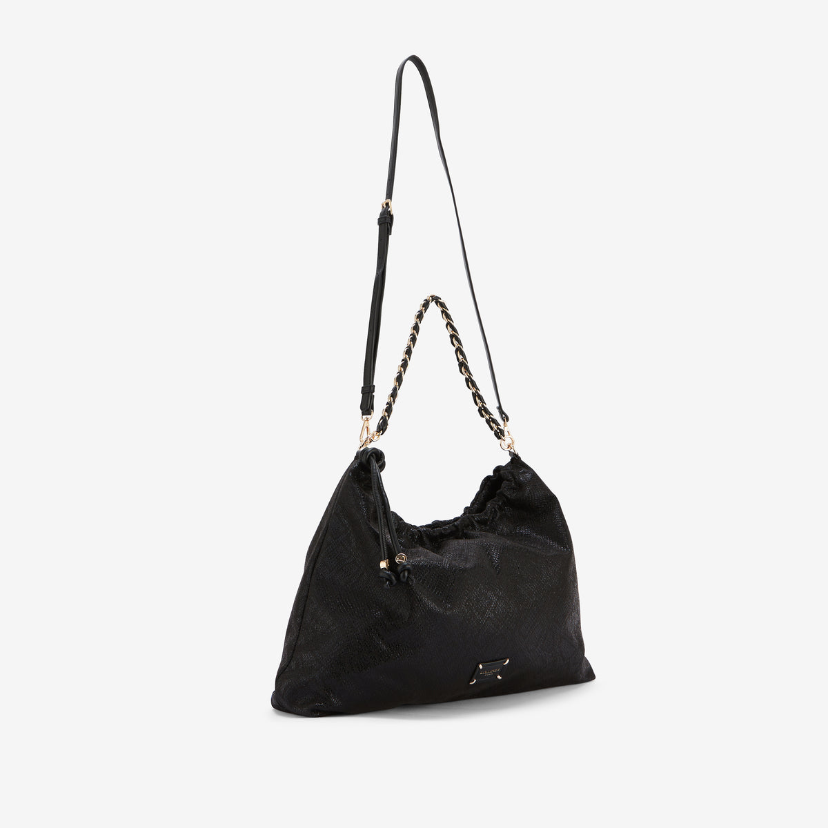 Sac hobo L noir Roxana