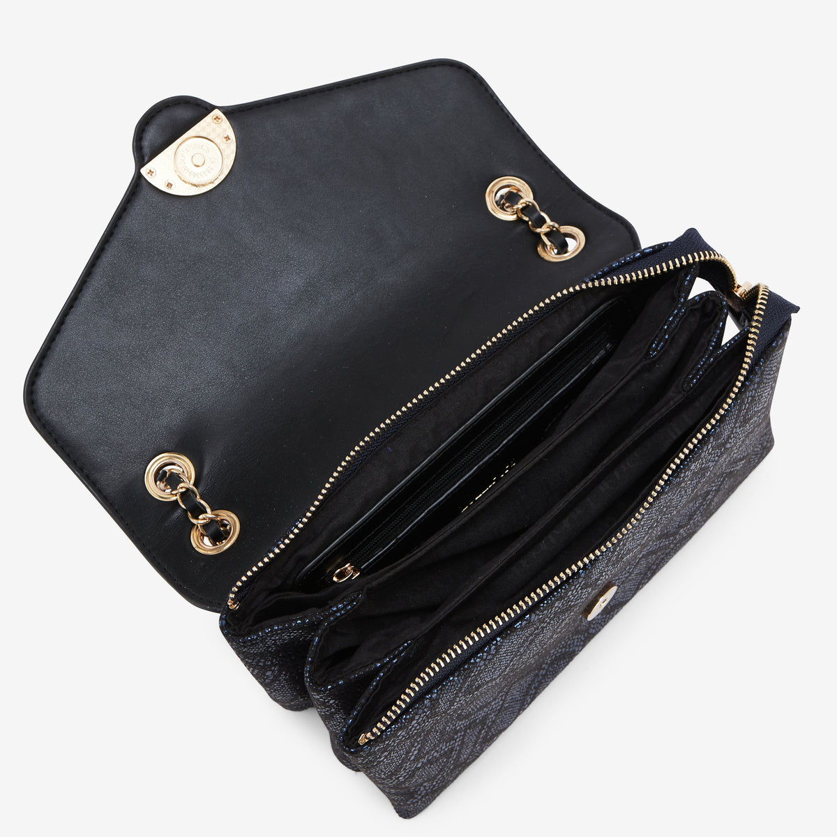 Sac multi poches bleu marine Roxana