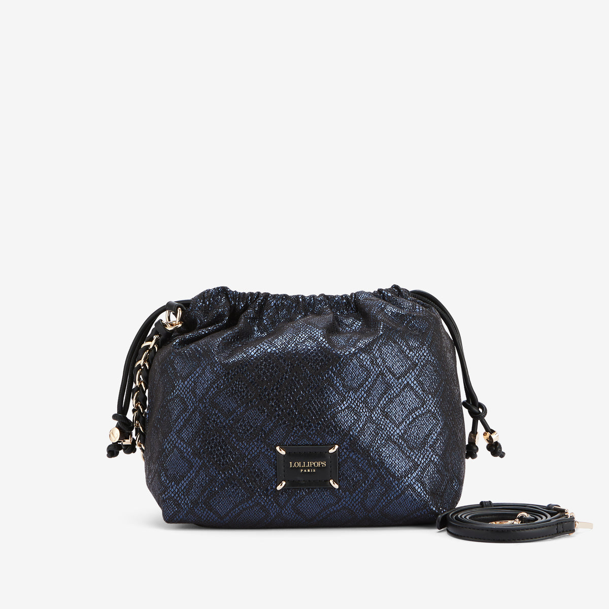 Sac porté épaule bleu marine Roxana