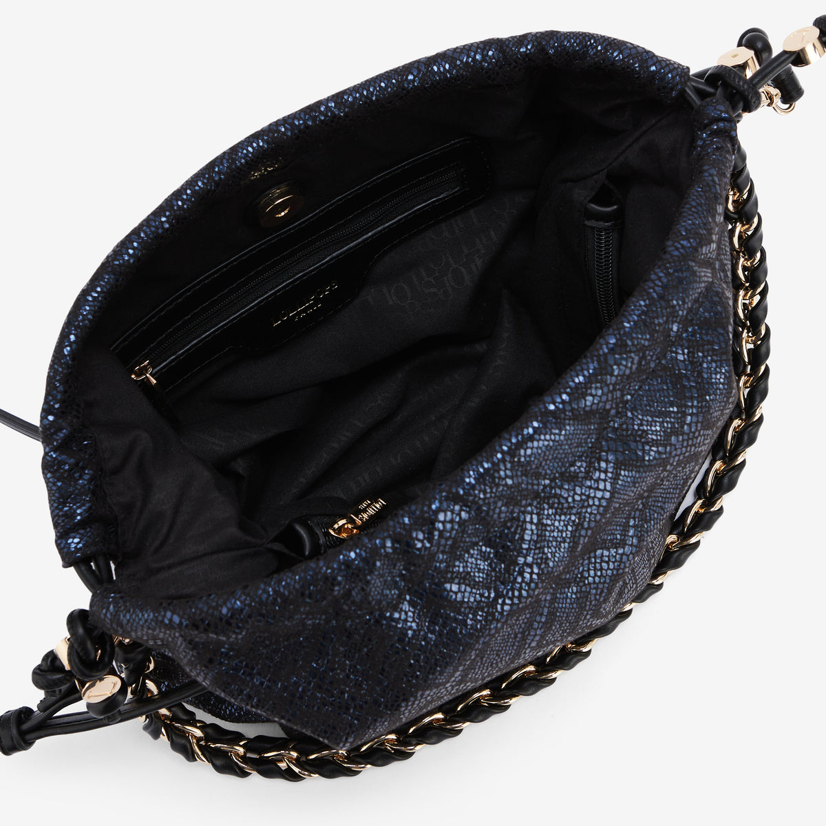Sac porté épaule bleu marine Roxana
