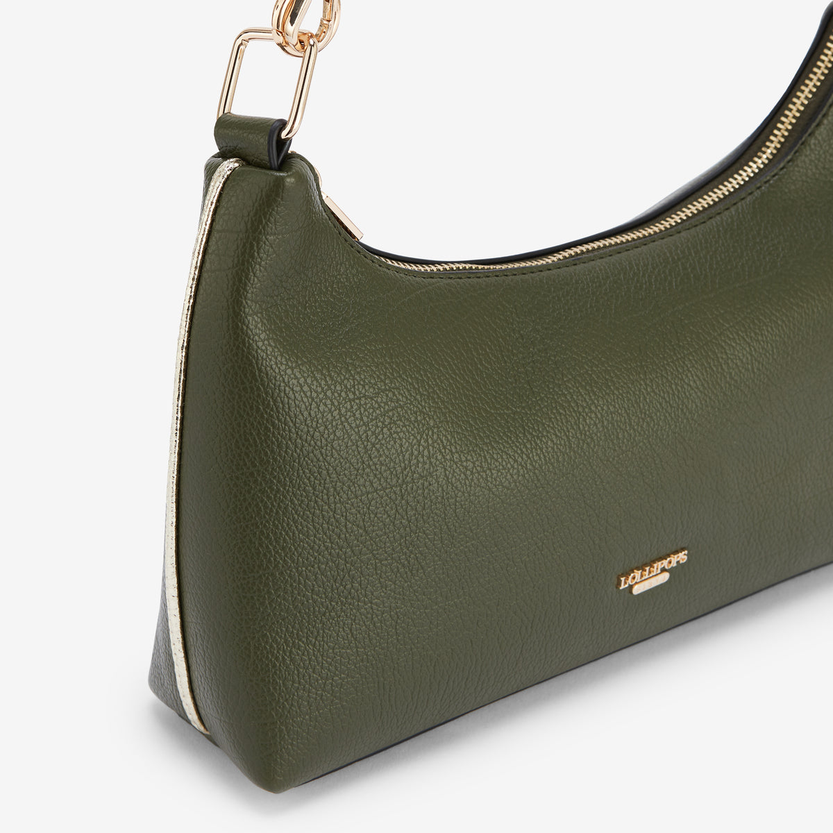 Sac baguette kaki Roselaine