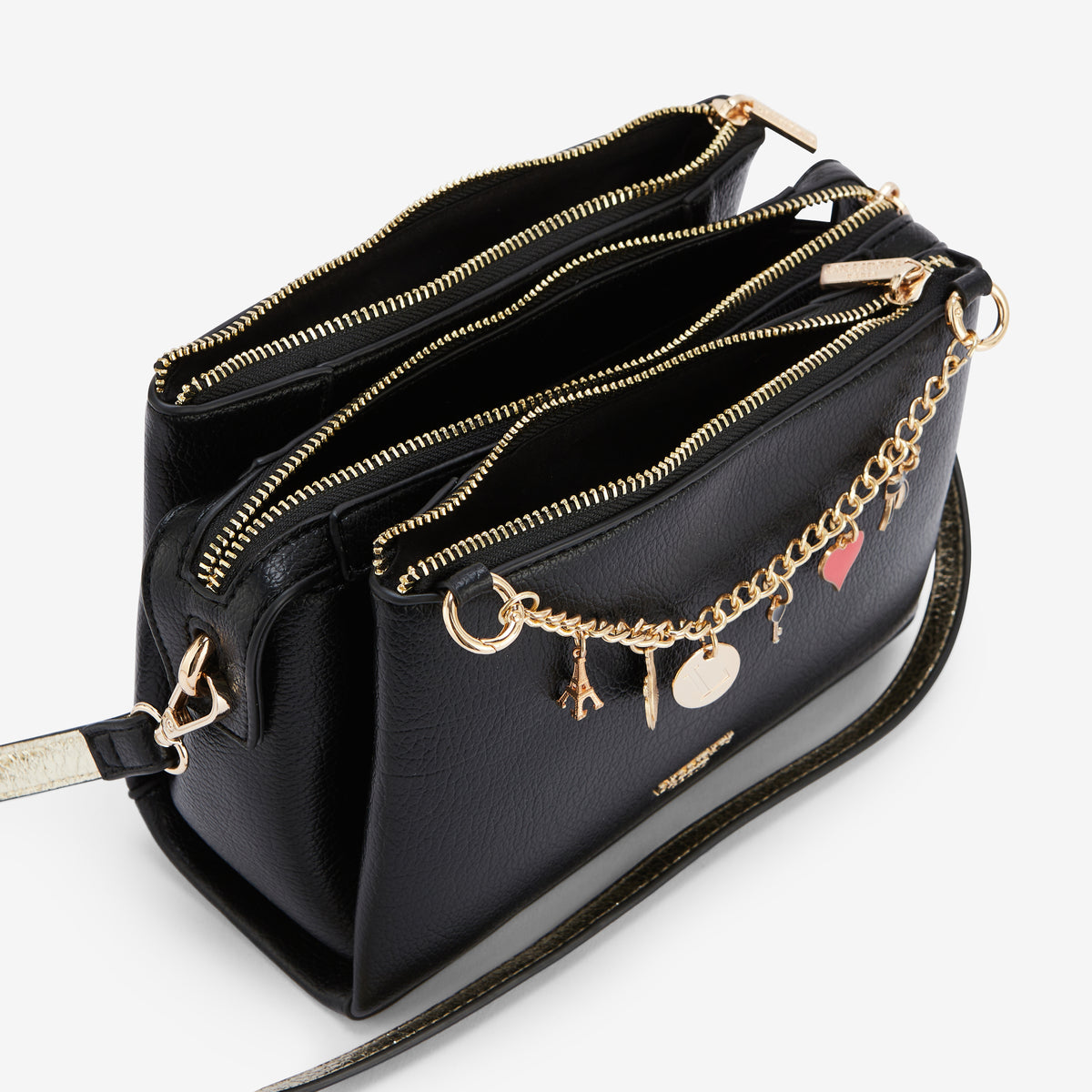 Sac multi poches noir Roselaine