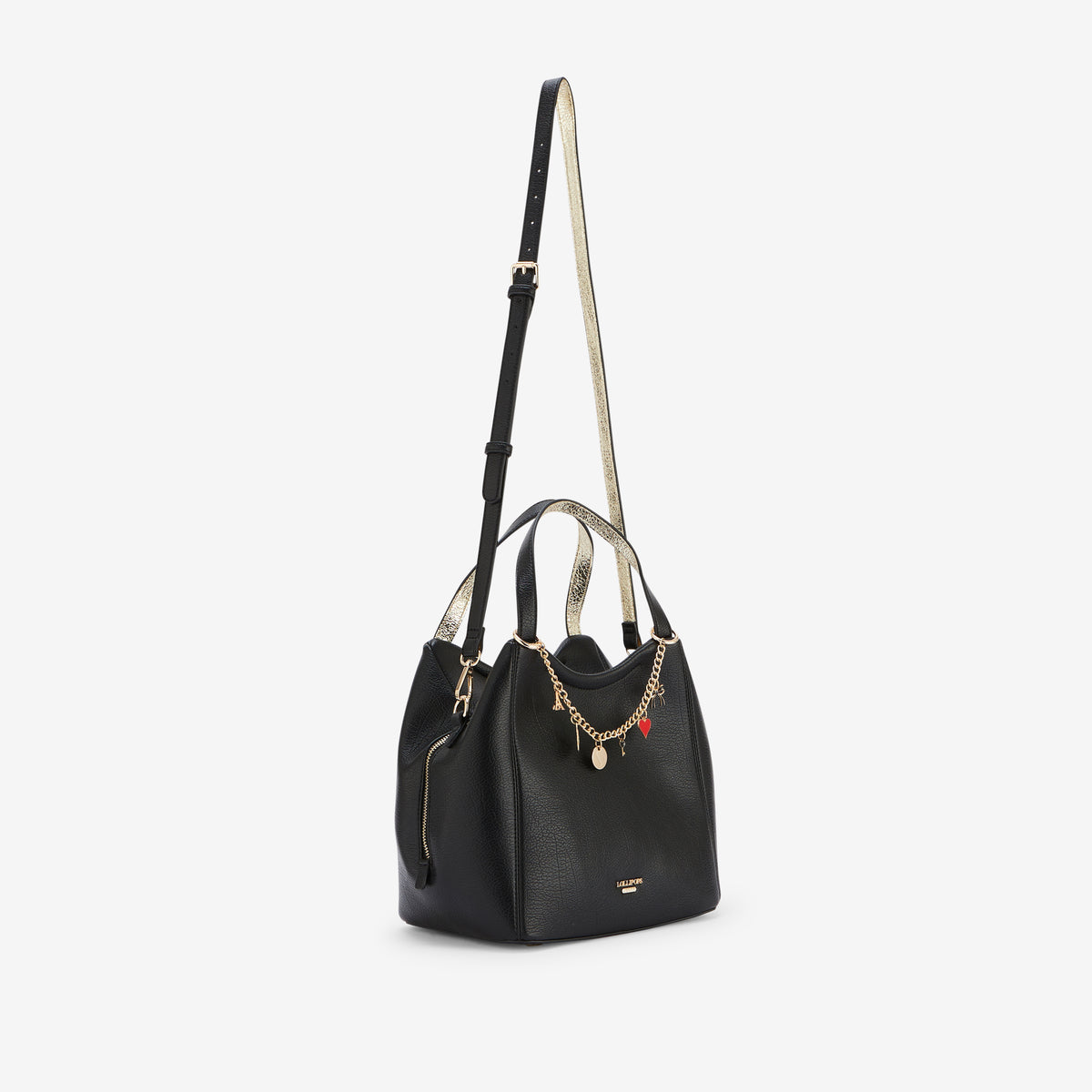 Sac shopper noir Roselaine