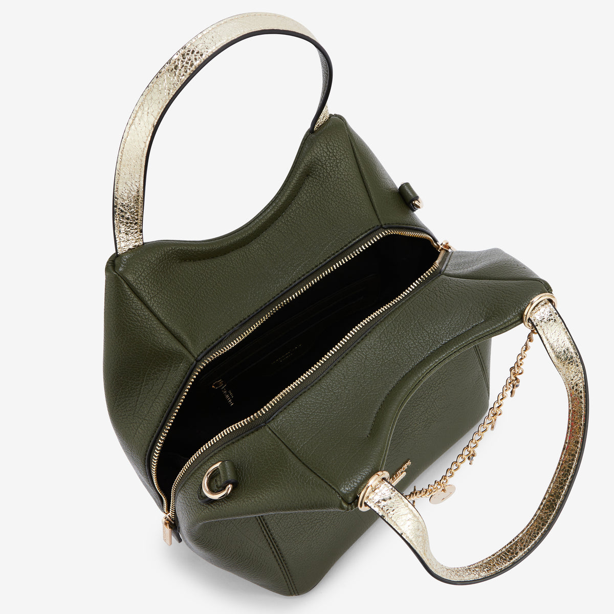 Sac shopper kaki Roselaine