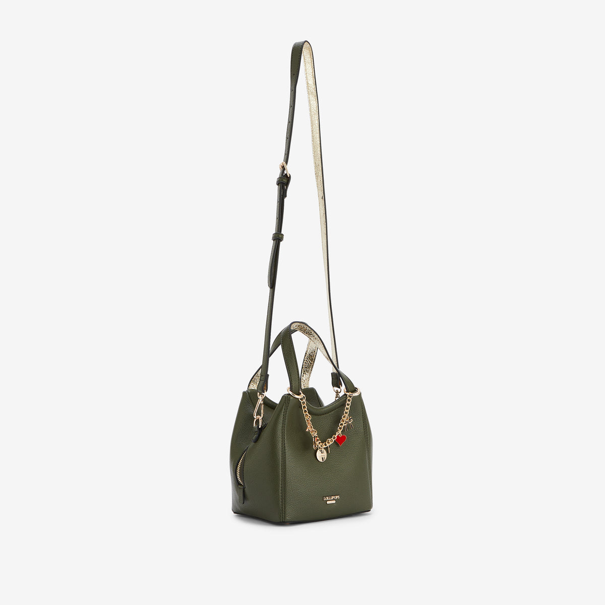 Petit sac shopper kaki Roselaine