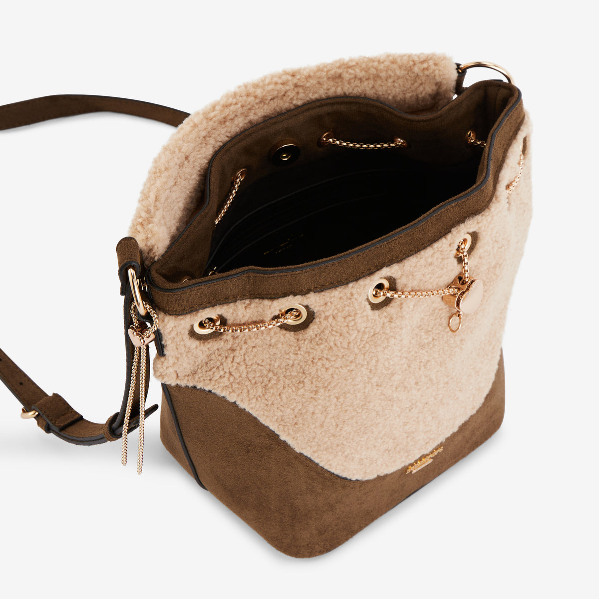 Sac seau kaki Reyana