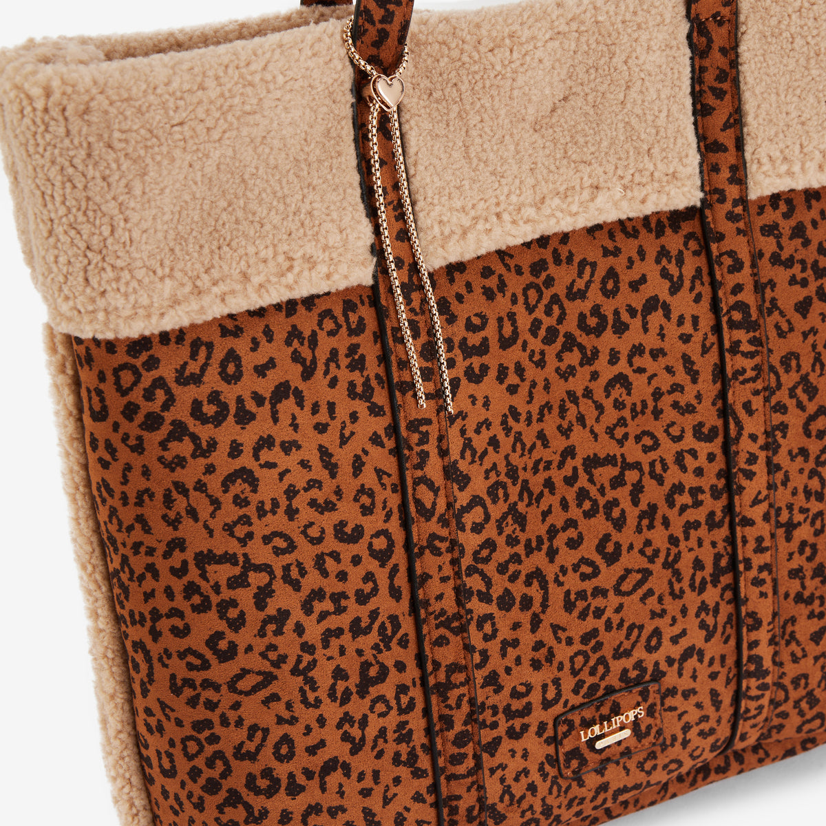 Grand sac shopper léopard Reyana