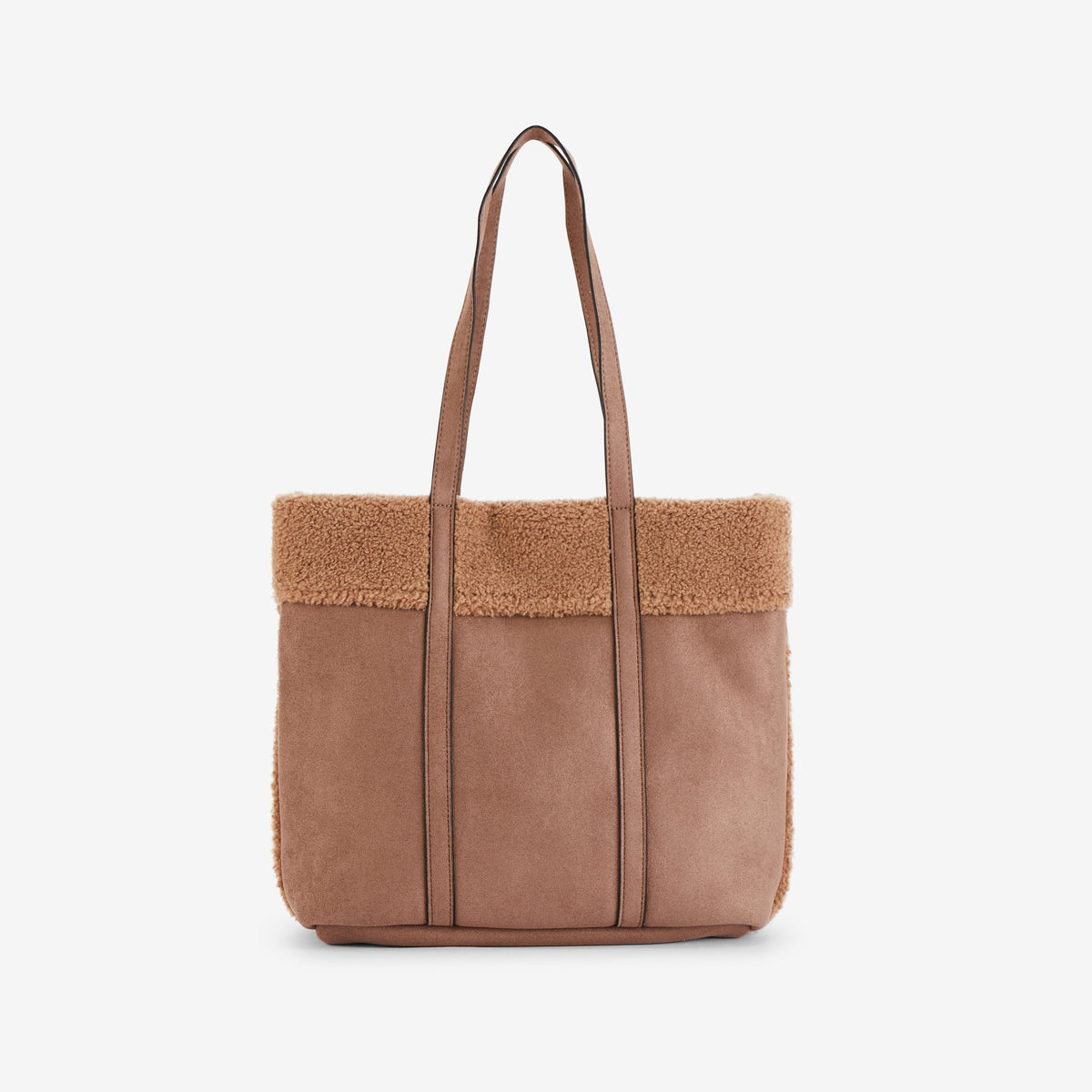 Grand sac shopper taupe Reyana