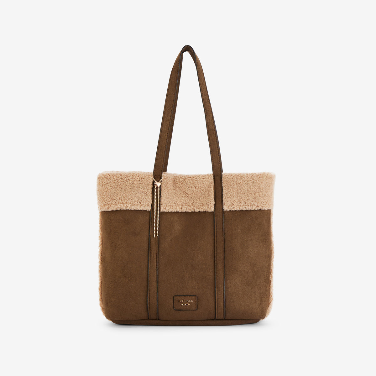 Grand sac shopper kaki Reyana