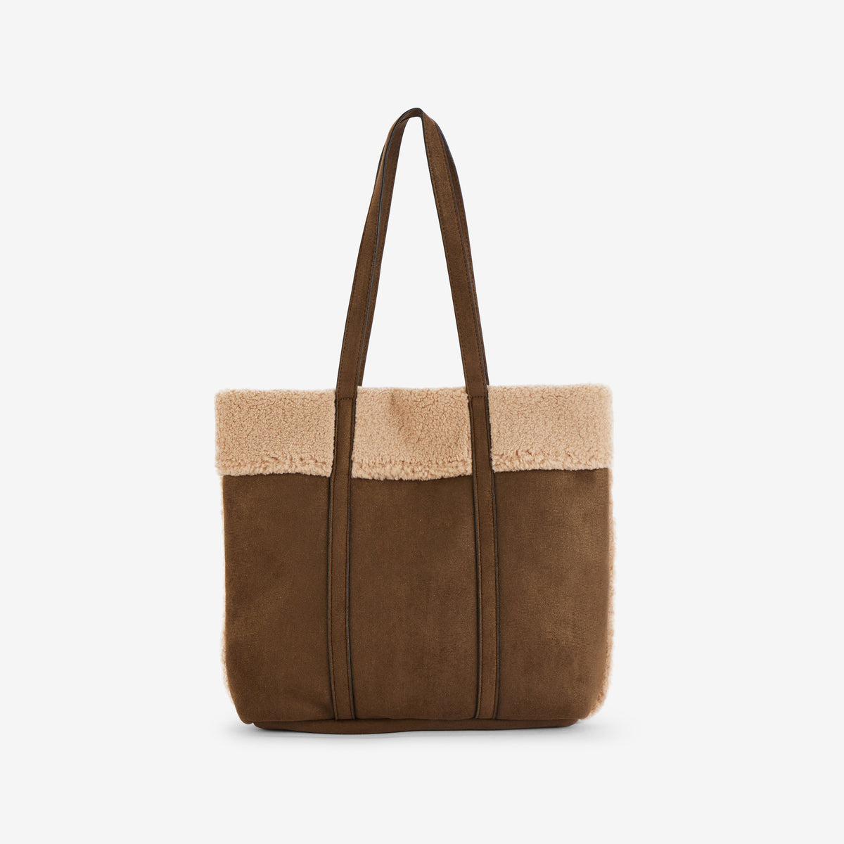 Grand sac shopper kaki Reyana