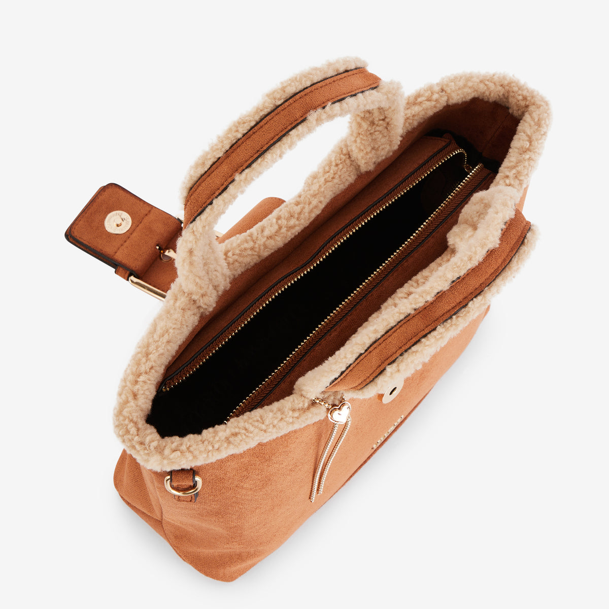 Sac shopper camel Reyana