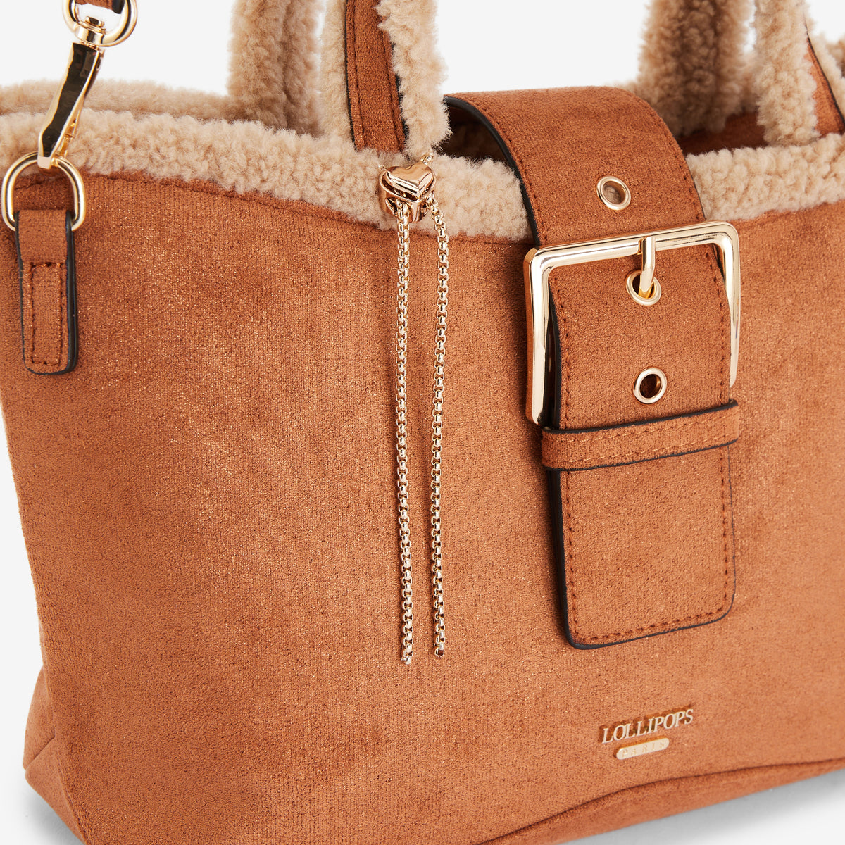 Sac shopper camel Reyana