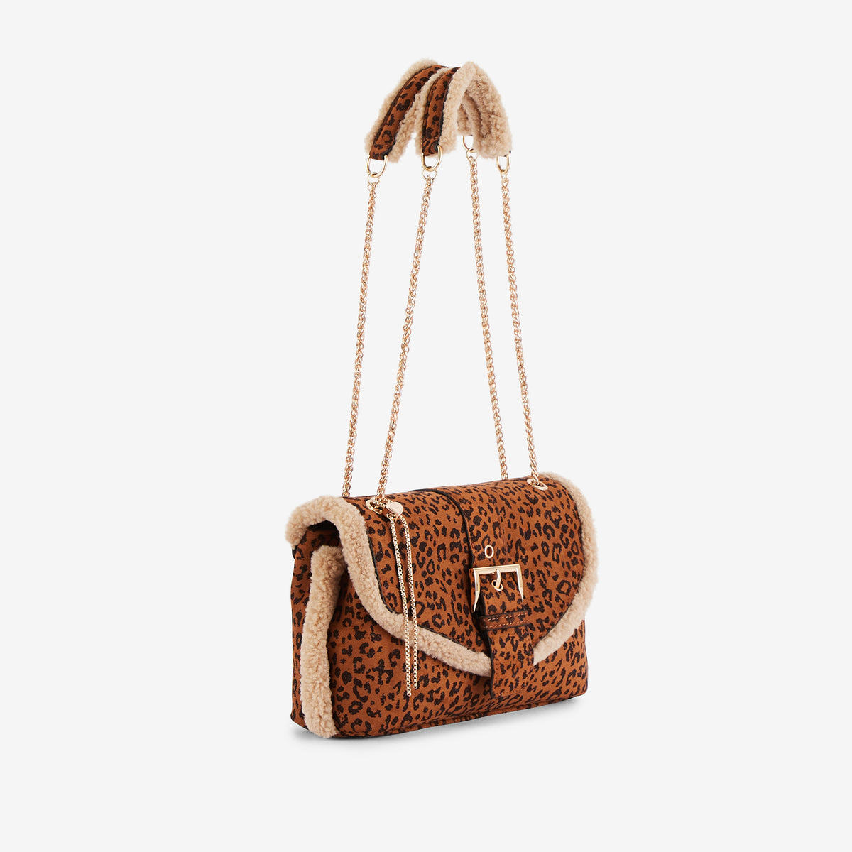 Sac porté épaule léopard Reyana