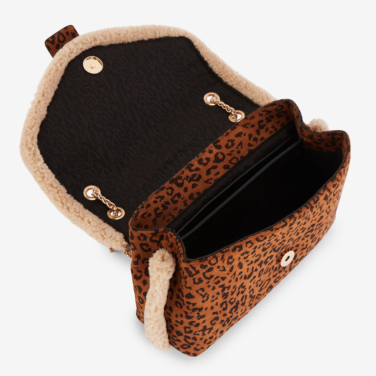 Sac porté épaule léopard Reyana