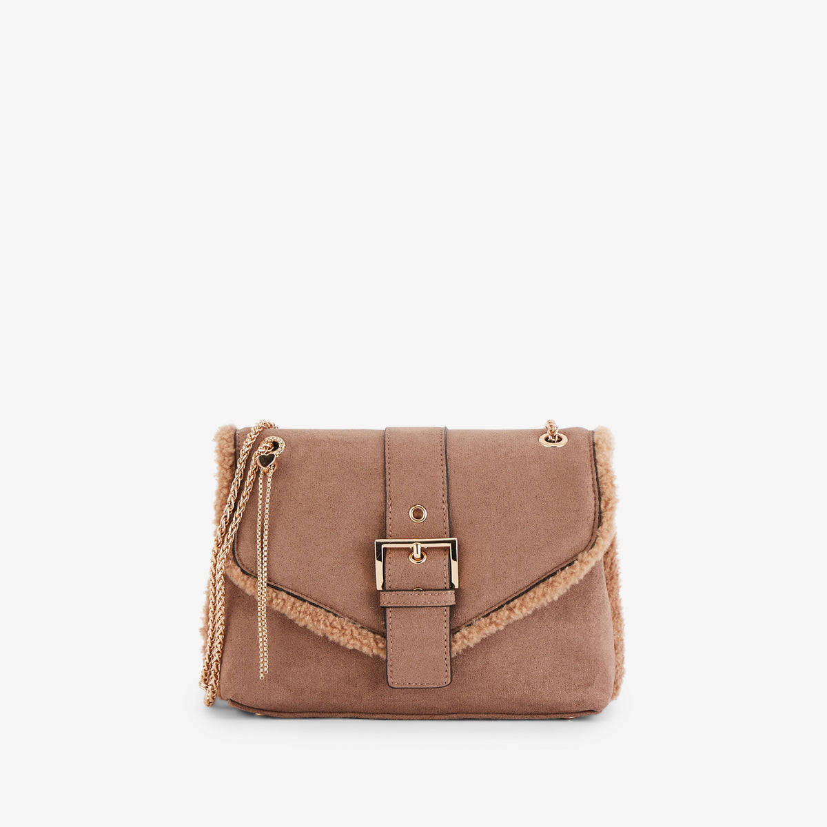 Sac porté épaule taupe Reyana