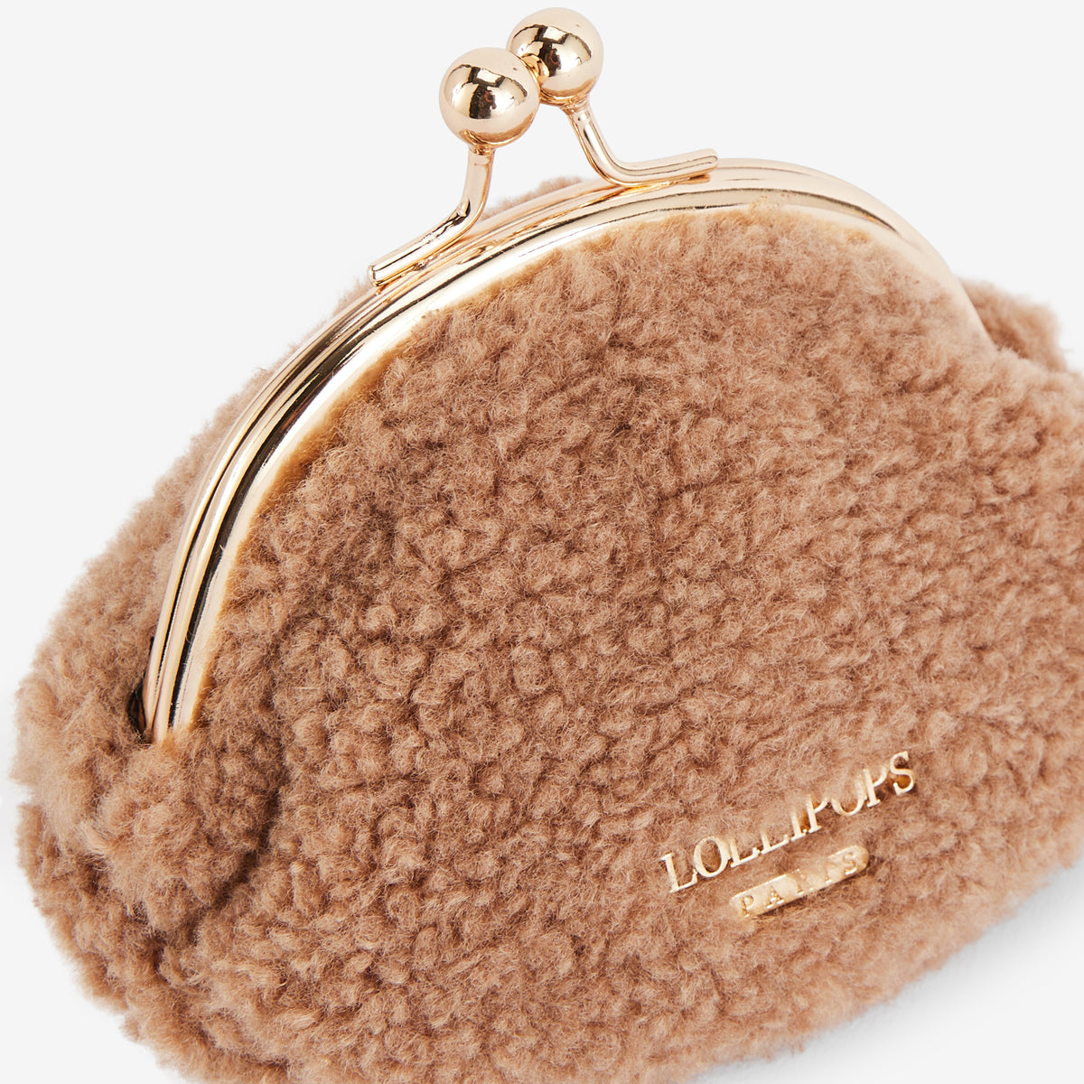 Porte-monnaie taupe Reyana