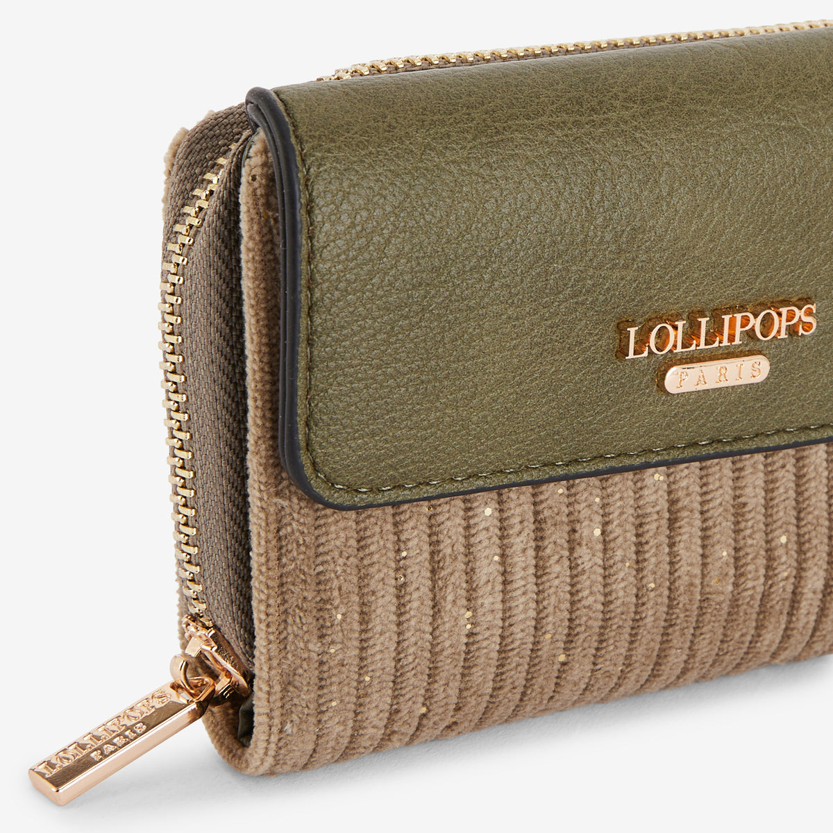 Portefeuille kaki Riff