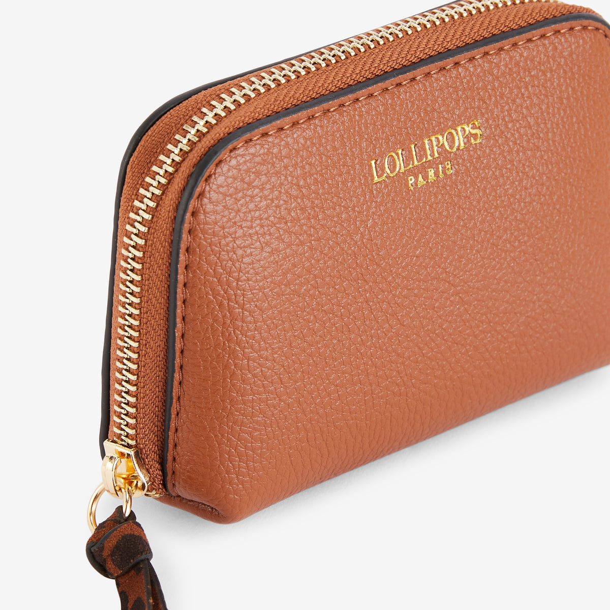 Porte-monnaie camel Rosazia