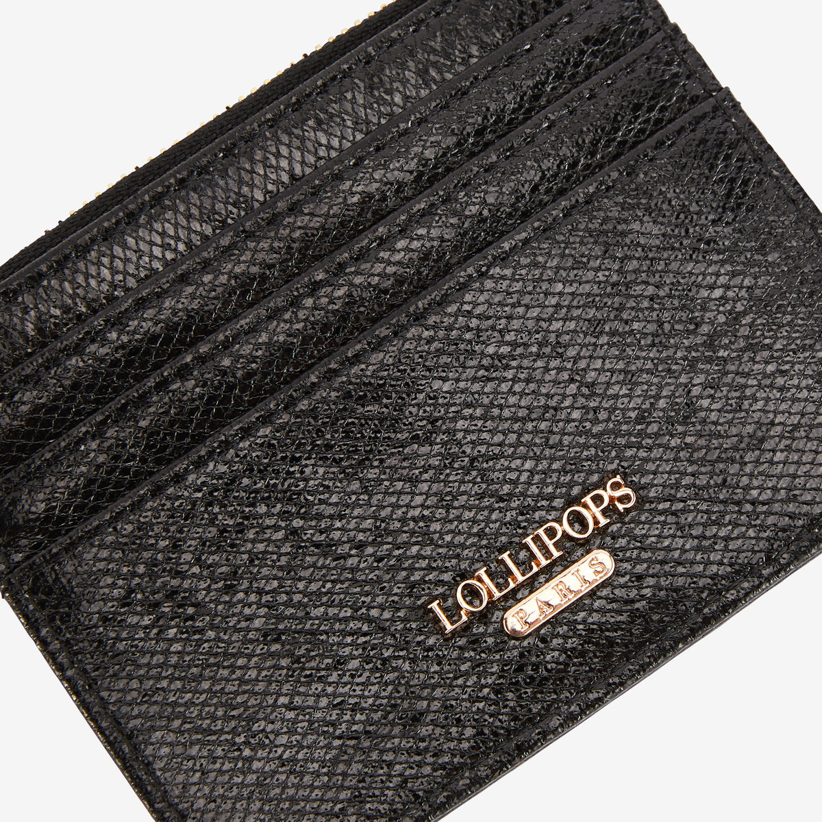 Porte cartes noir Romane