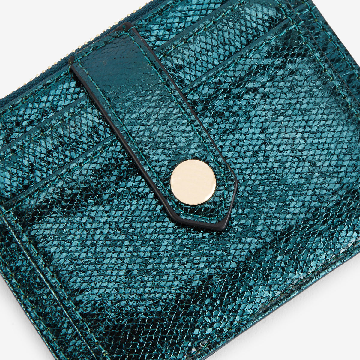 Porte cartes vert Romane