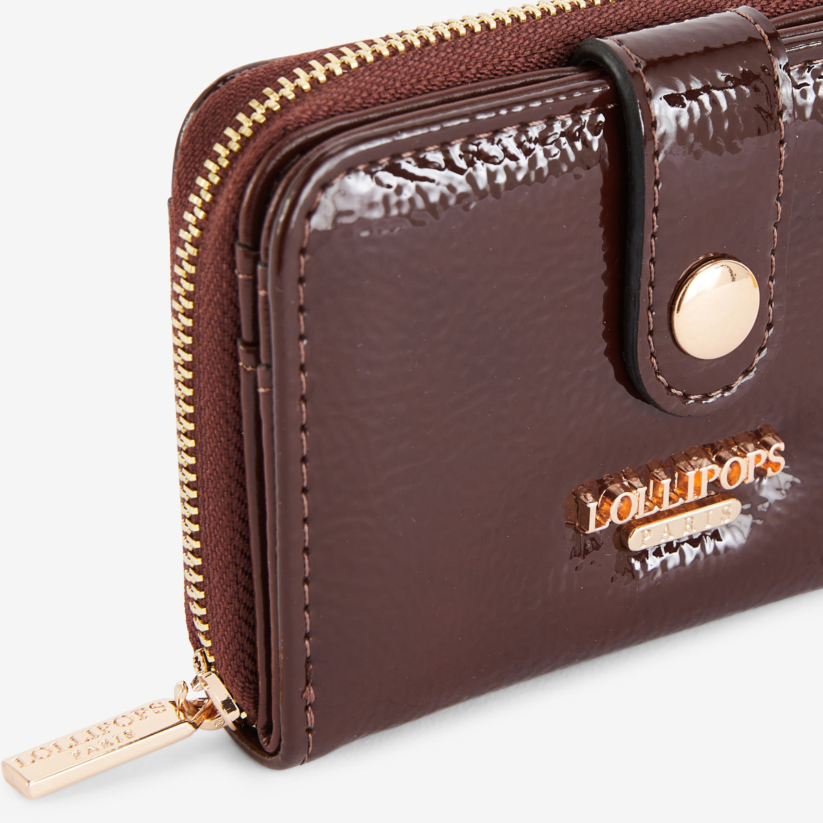 Petit portefeuille marron Rosario