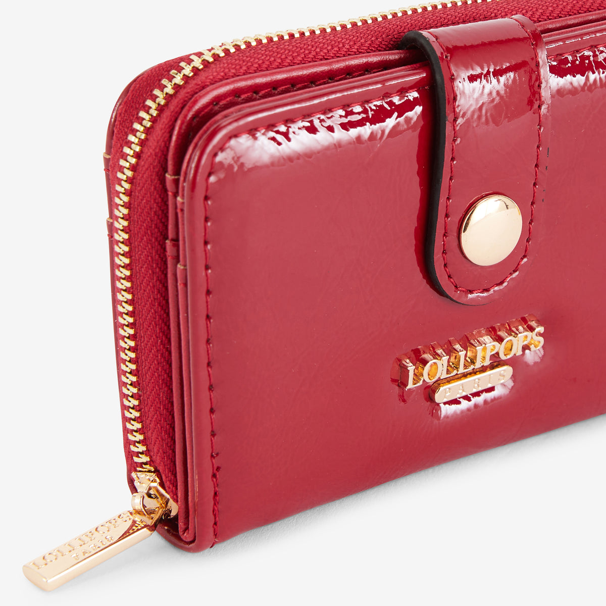 Petit portefeuille bordeaux Rosario