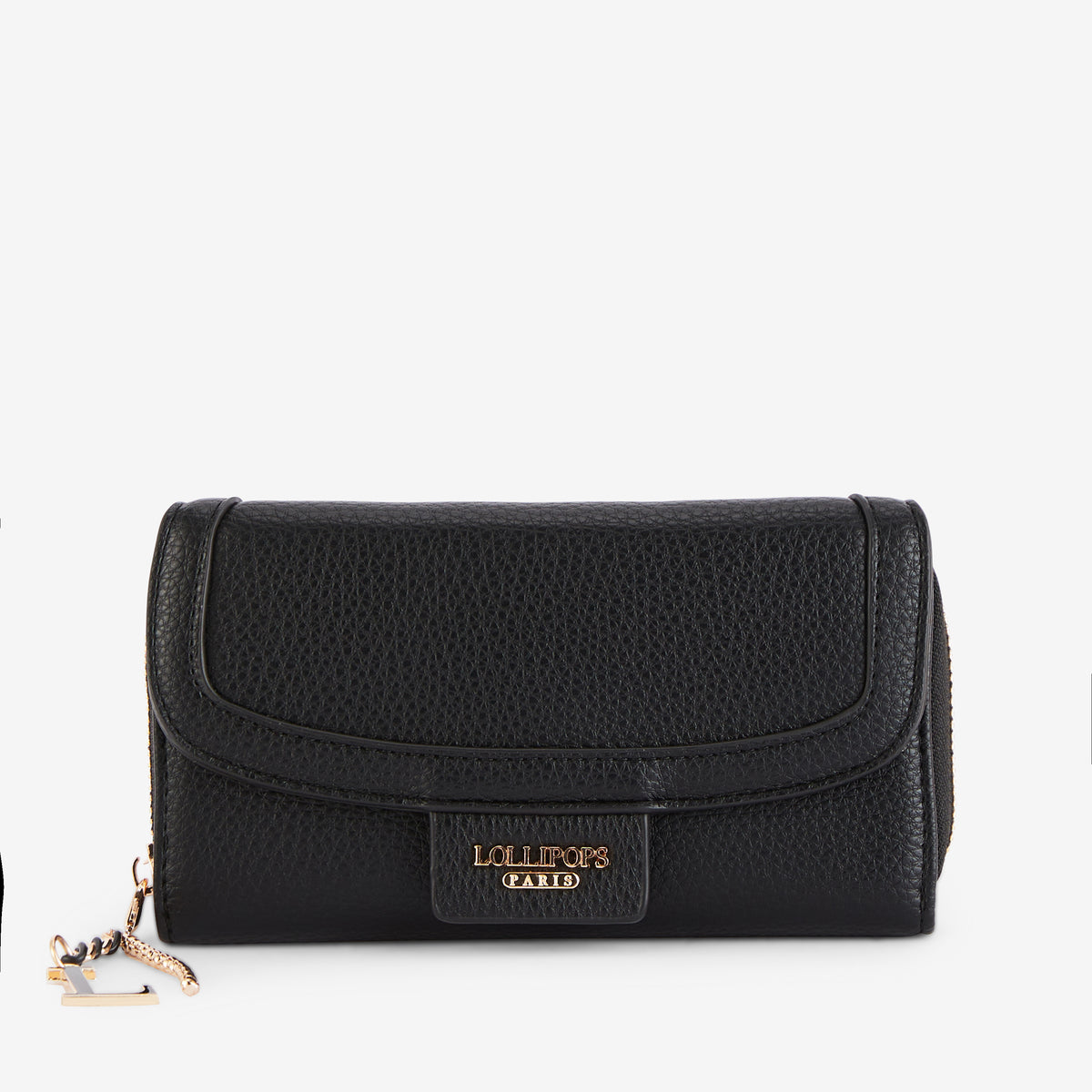 Grand portefeuille noir Roy