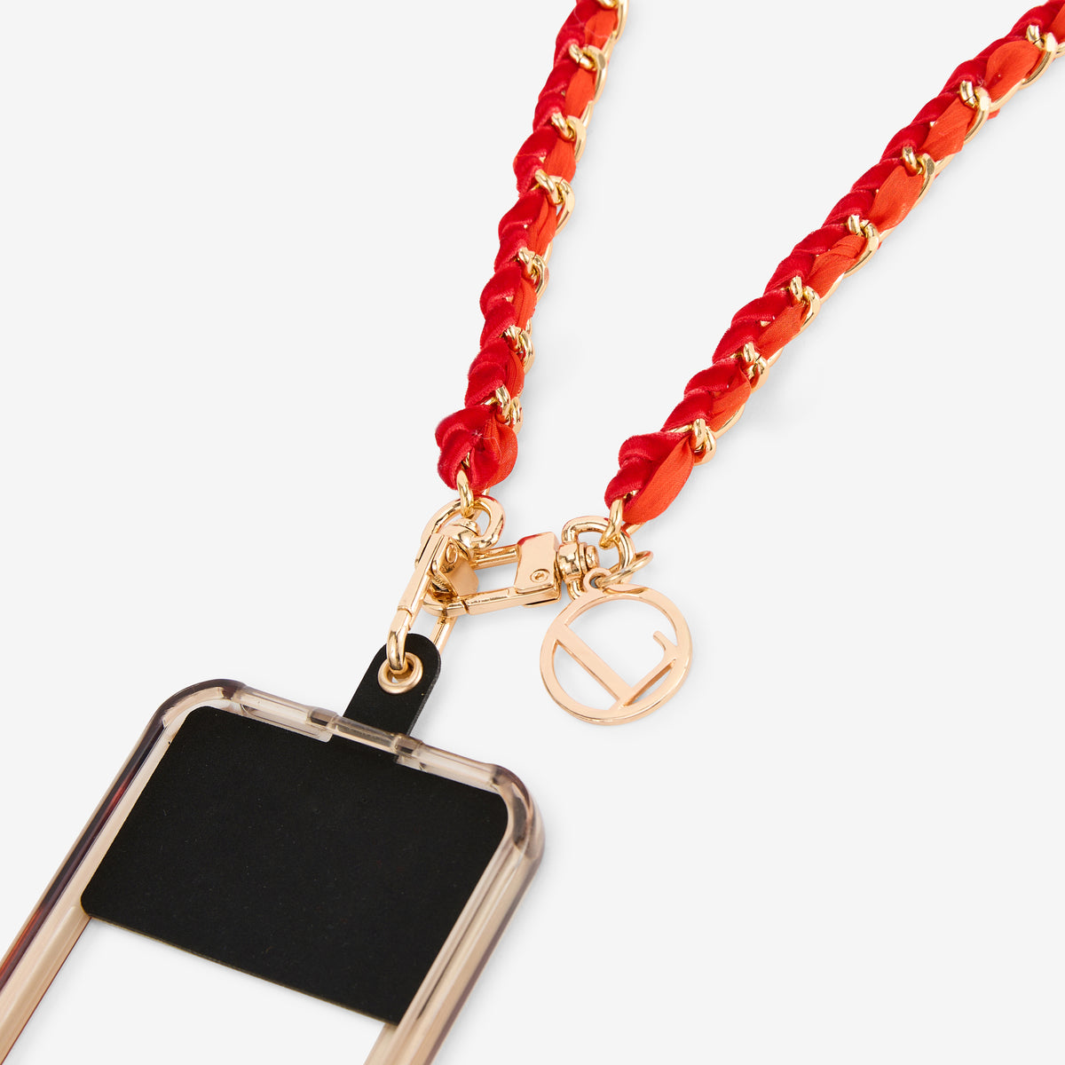 Chaine de téléphone rouge Remie