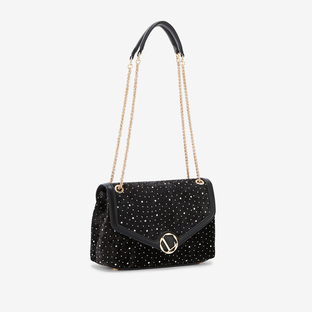 Sac porté épaule Lily noir Roan
