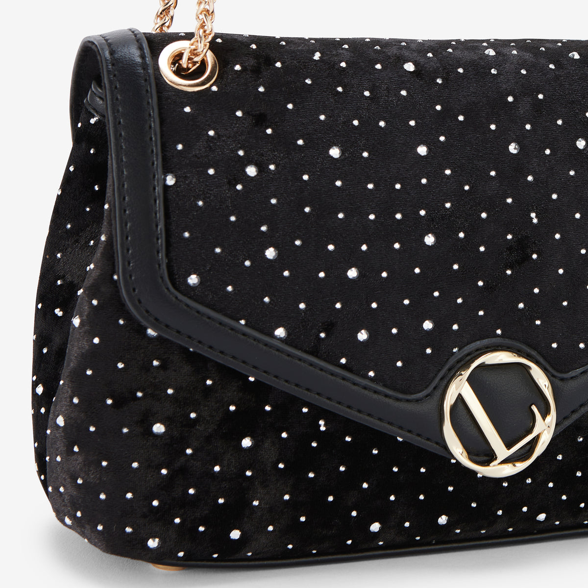 Sac porté épaule Lily noir Roan