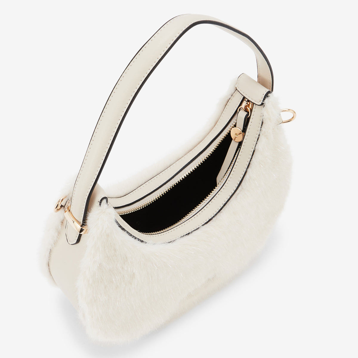 Petit sac hobo ivoire Rakita