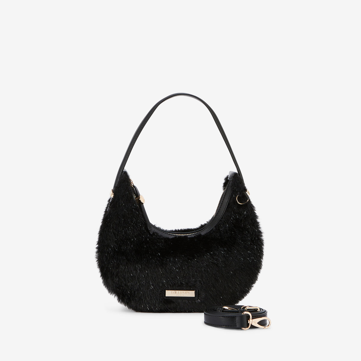 Petit sac hobo noir Rakita