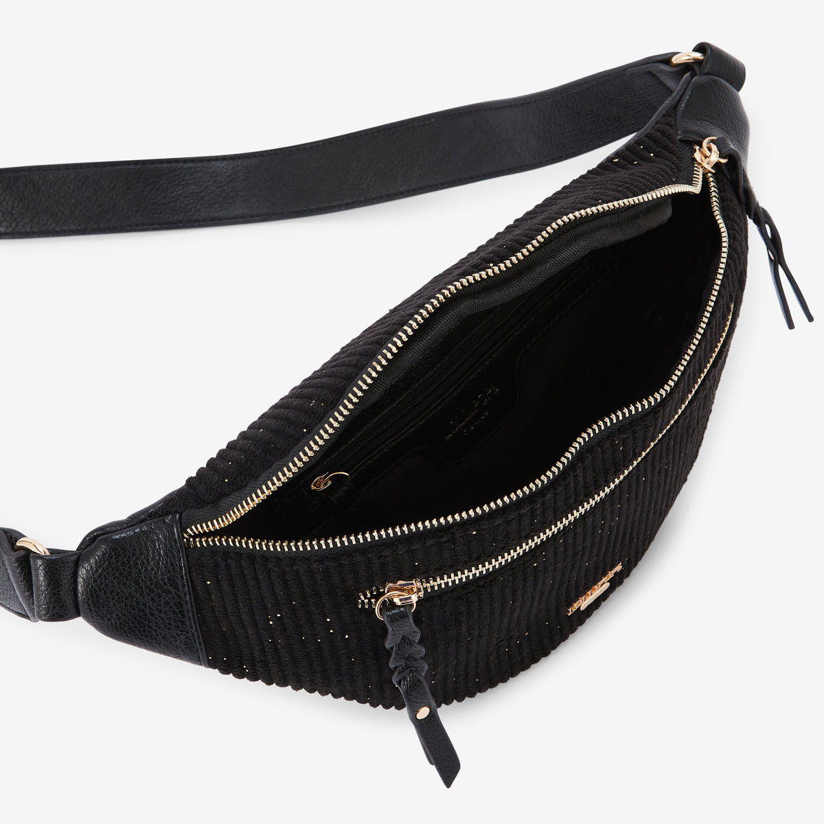 Ceinture banane noire Riff