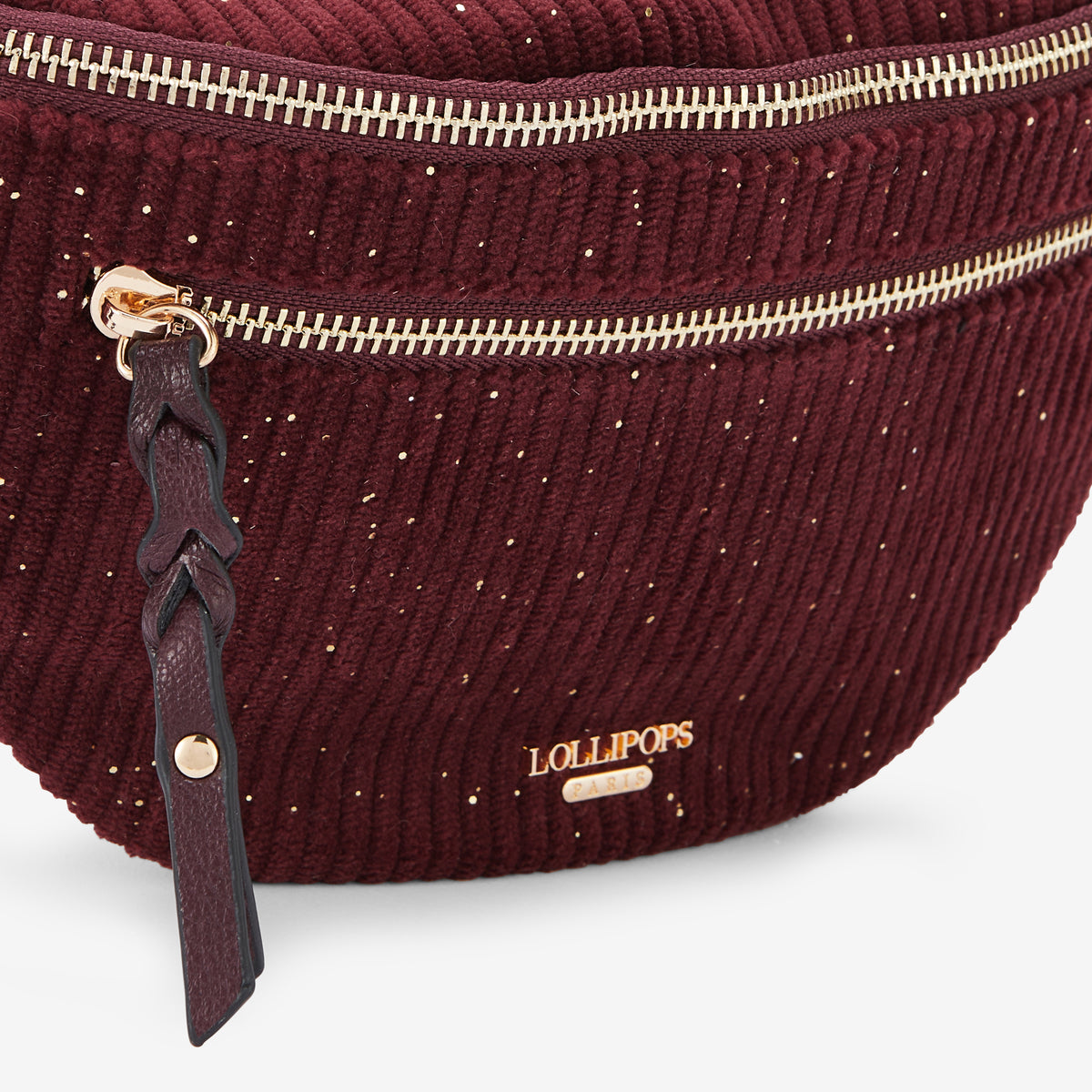 Ceinture banane bordeaux Riff