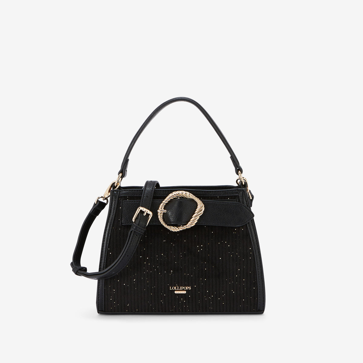 Petit sac shopper noir Riff