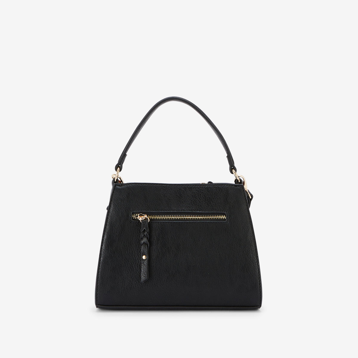 Petit sac shopper noir Riff