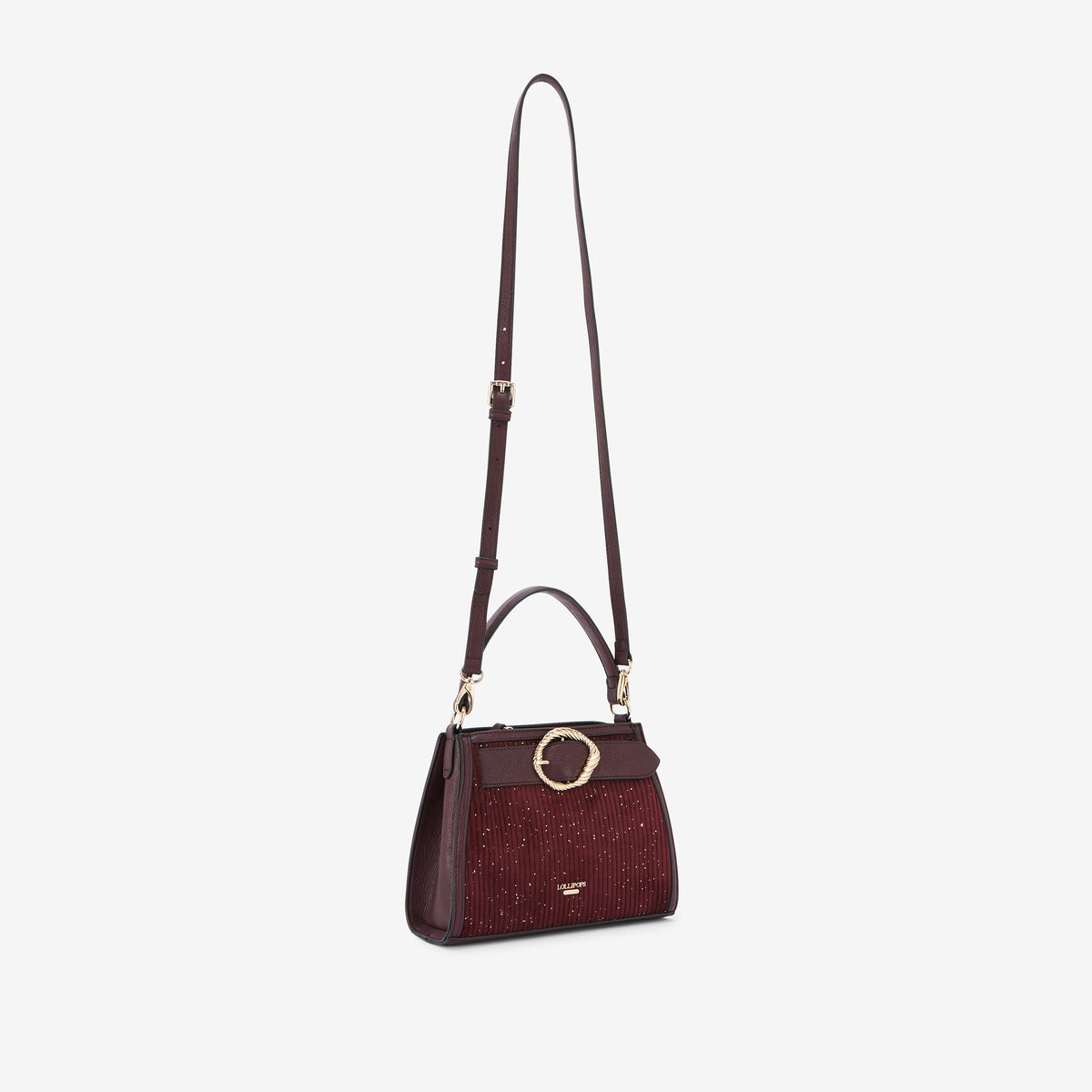 Petit sac shopper bordeaux Riff