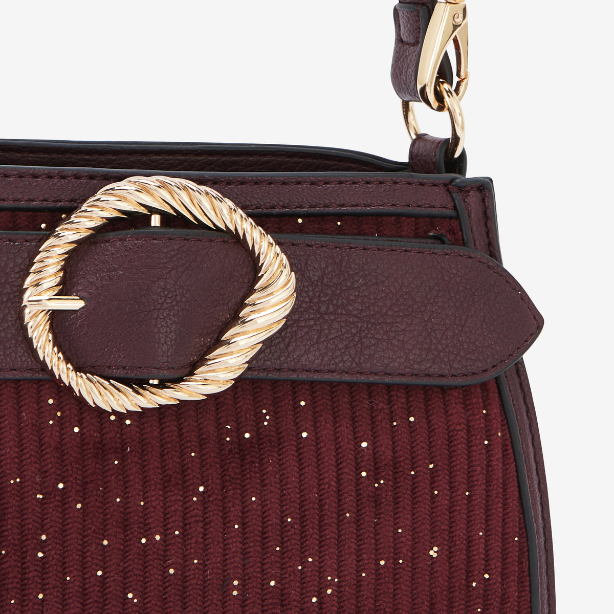 Petit sac shopper bordeaux Riff