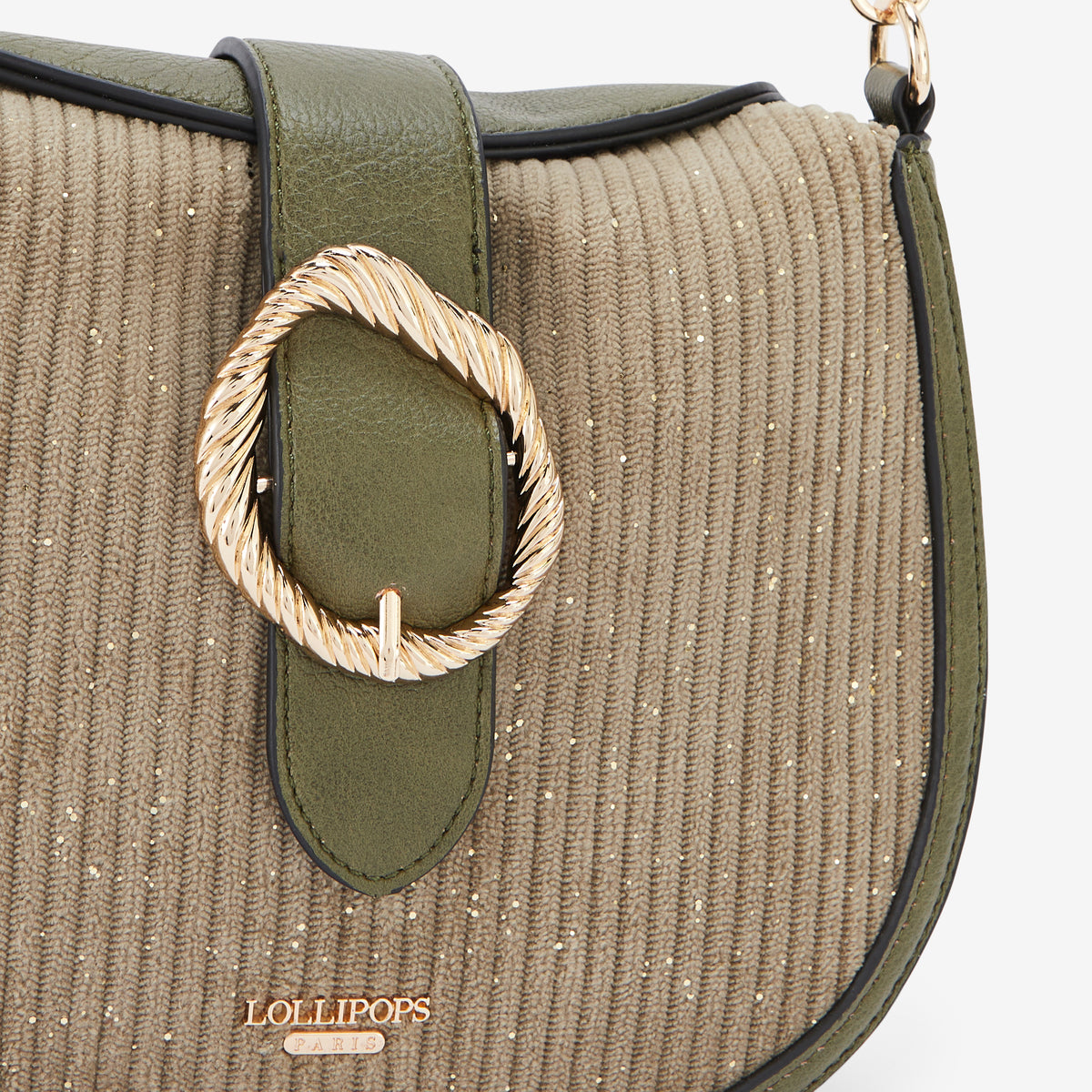 Sac porté épaule kaki Riff