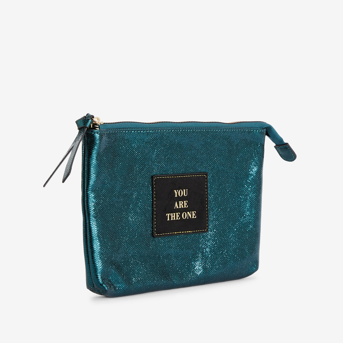 Pochette verte Romane