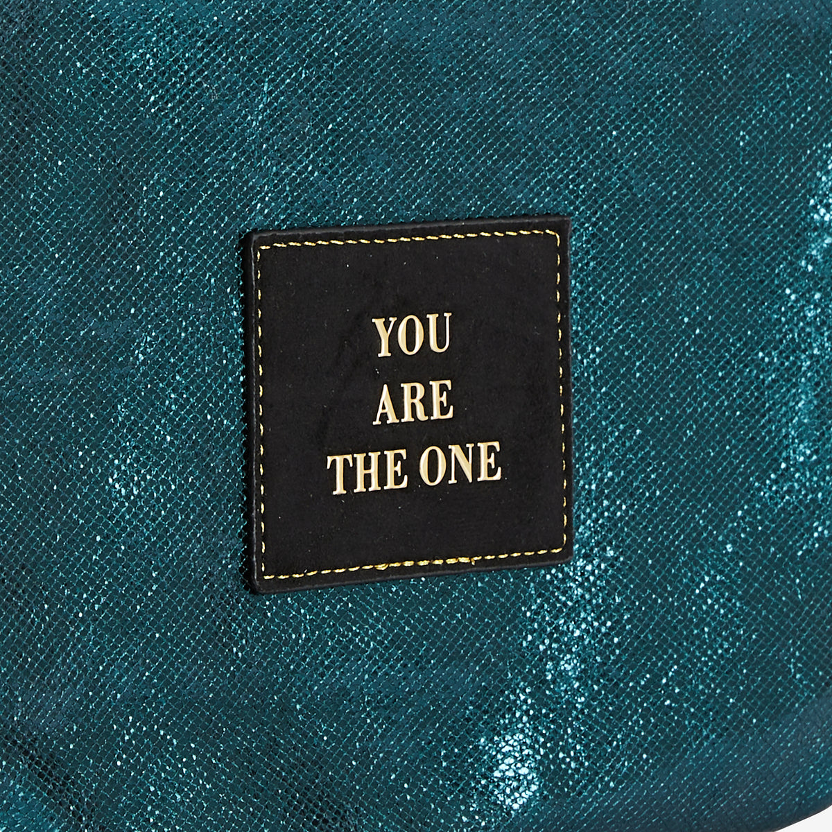 Pochette verte Romane