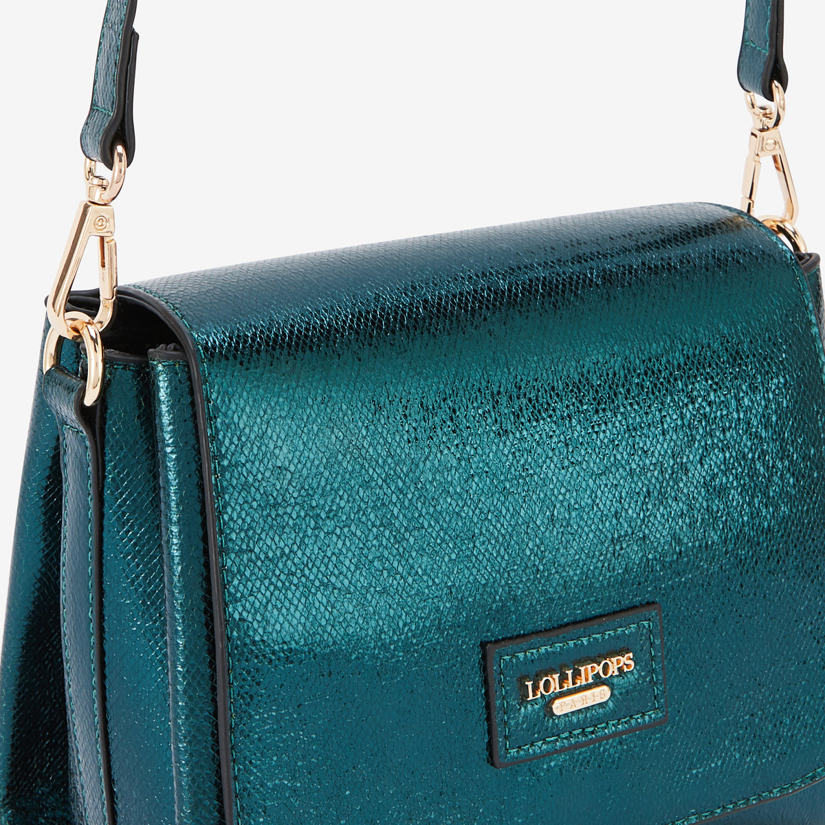 Sac porté épaule vert Romane