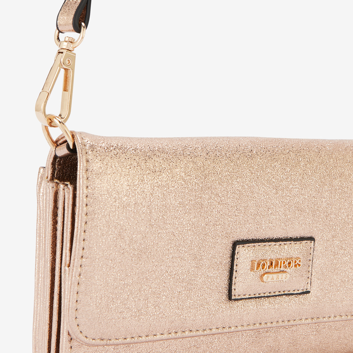 Pochette de voyage dorée Romane