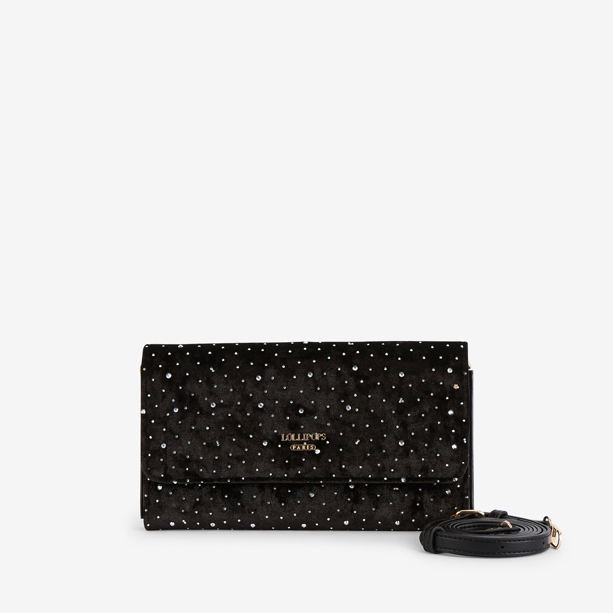 Petit sac porté épaule noir Roan