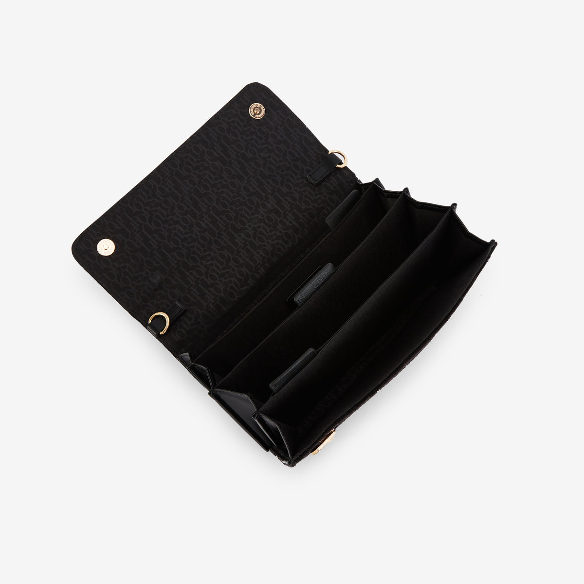 Petit sac porté épaule noir Roan