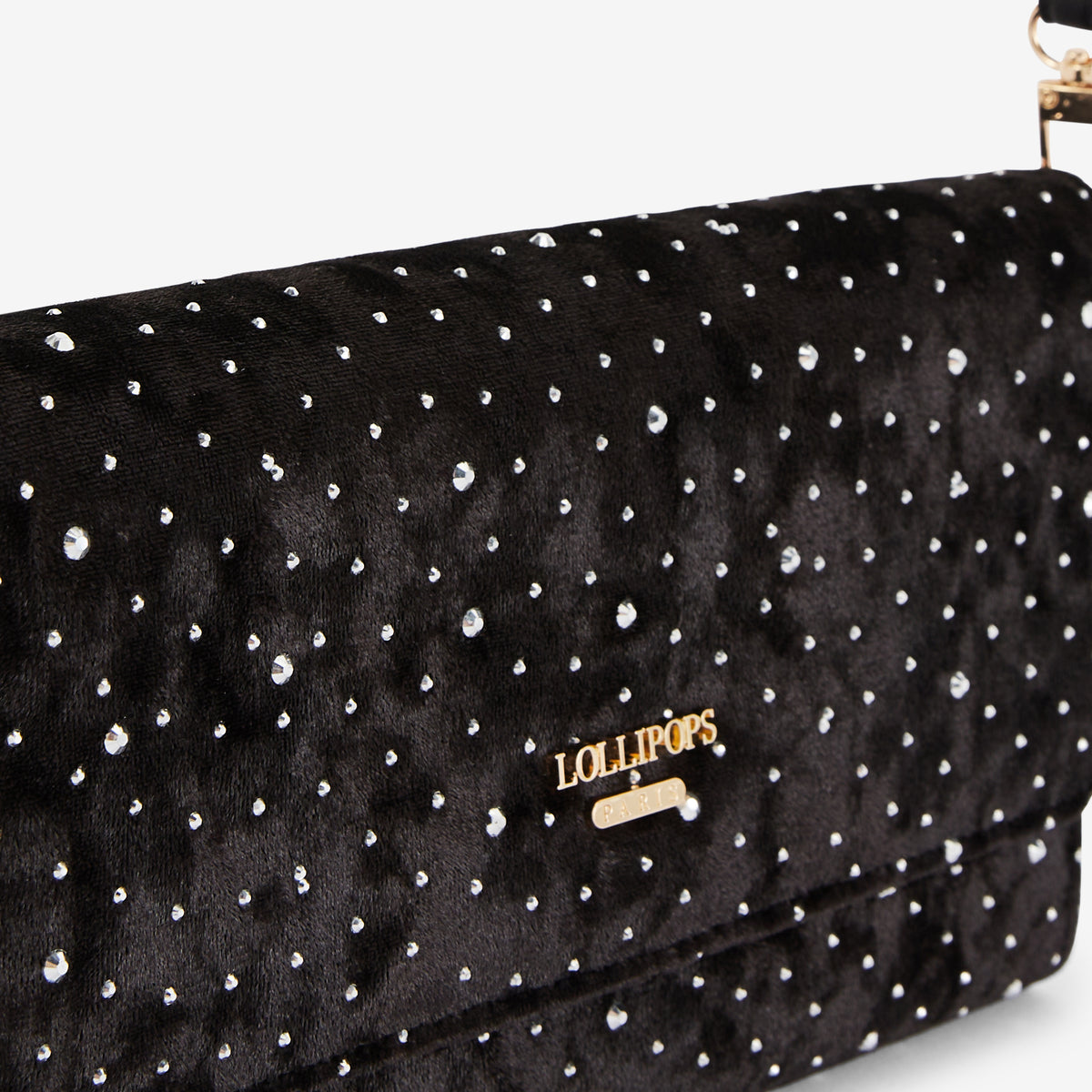 Petit sac porté épaule noir Roan