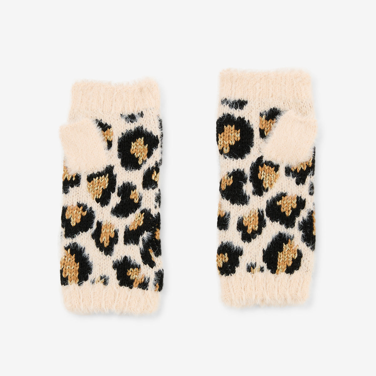 Mitaines beige Rares