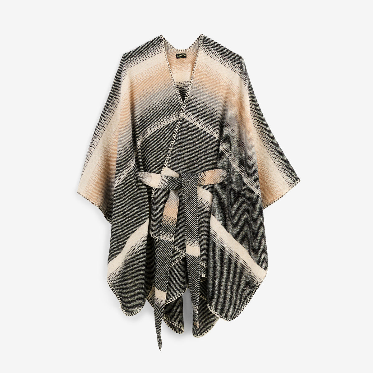 Poncho noir Reze
