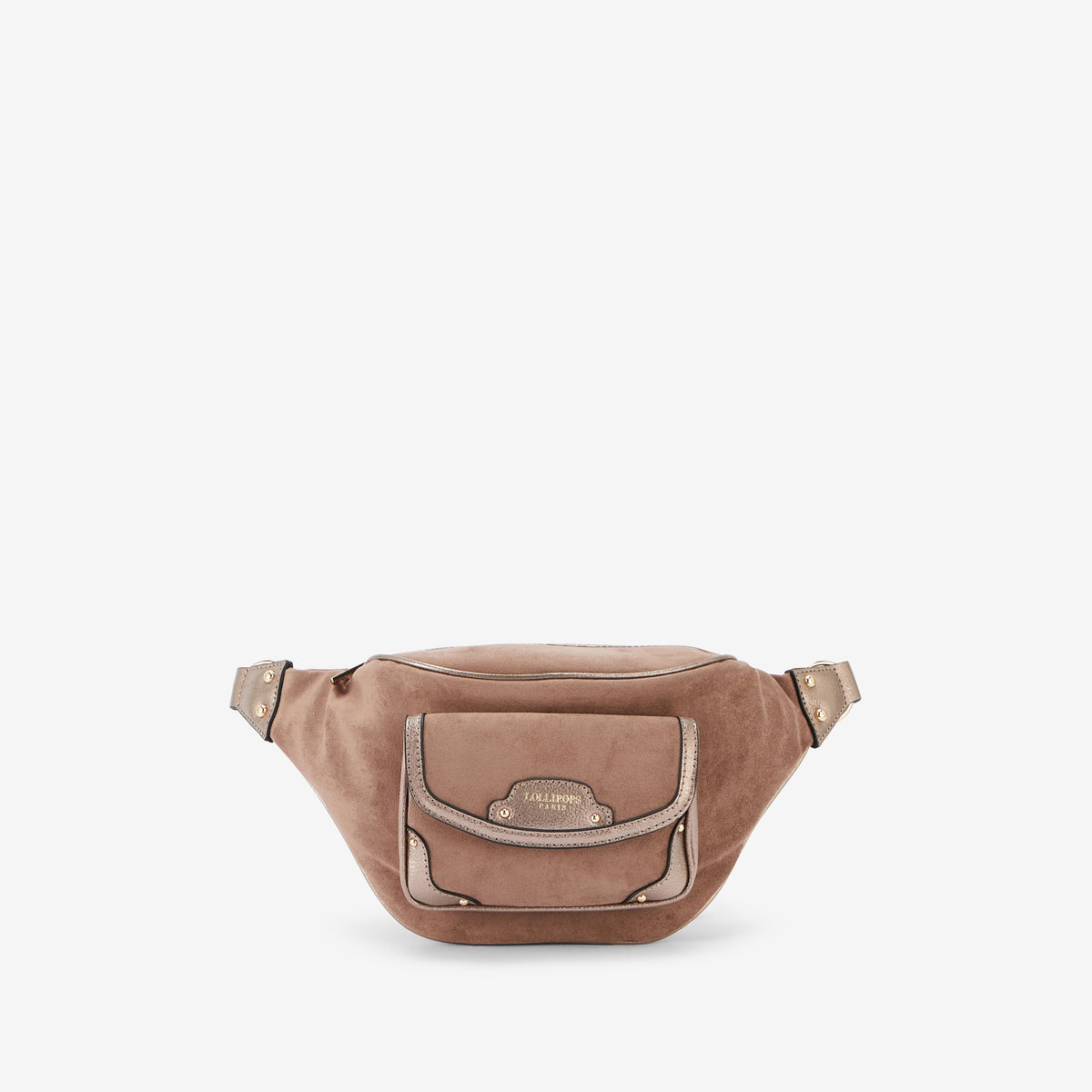 Ceinture banane taupe Roberto