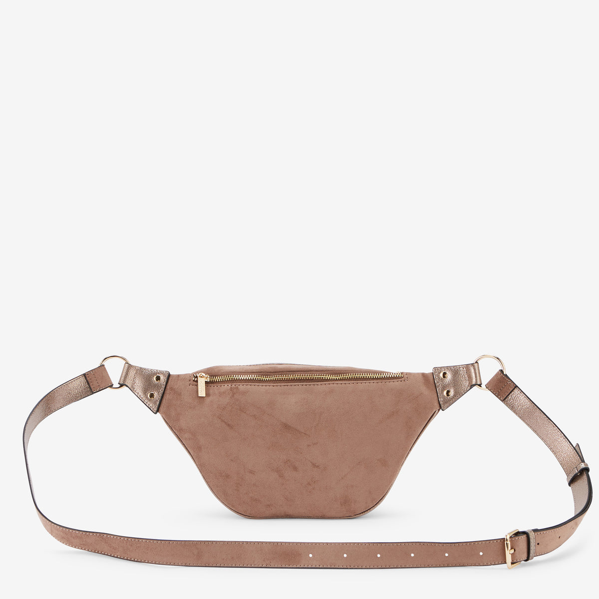 Ceinture banane taupe Roberto
